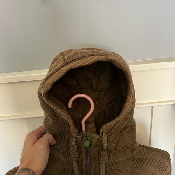 Rare vintage Lululemon plaid zip-up hoodie - Picture 7 of 16